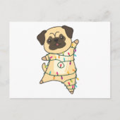 Sneeuwwintermuizen met kerstmis briefkaart (Voorkant)