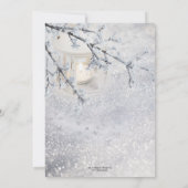 Sneeuwwinterwedstrijd Kaart (Achterkant)