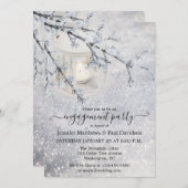 Sneeuwwinterwedstrijd Kaart (Voorkant / Achterkant)