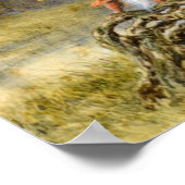 Sneeuwwit en Roos rood Poster (Hoek)