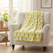 Sneeuwwit Fleece Deken