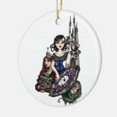 Sneeuwwit III Keramisch Ornament (Links)