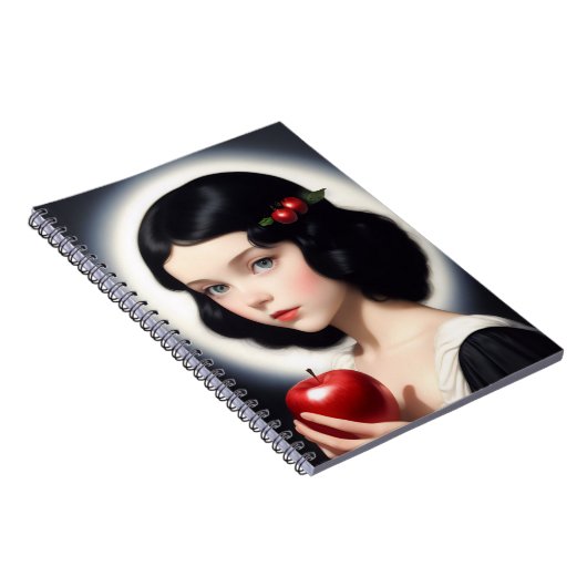 sneeuwwit notitieboek (Rechterzijde)