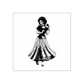 Sneeuwwit Rubberstempel (Afrduk)