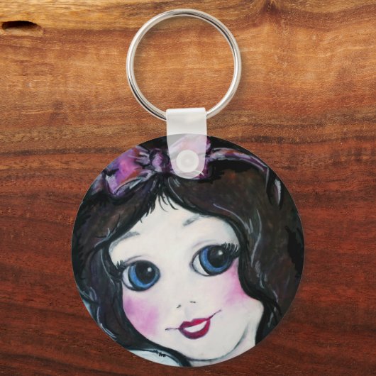 Sneeuwwit Sleutelhanger (Voorkant)