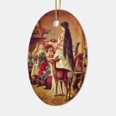 Sneeuwwit - sproeier - Märchen - Grimm Keramisch Ornament (Links)