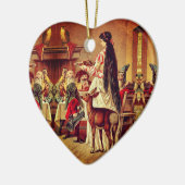 Sneeuwwit - sproeier - Märchen - Grimm Keramisch Ornament (Links)