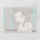 Sneeuwwit - SteamPunK Fairy Tale Briefkaart (Achterkant)