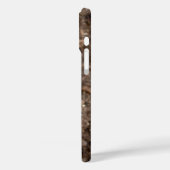 Sneeuwwit stokstaartje, Case-Mate iPhone case (Achterkant / Links)