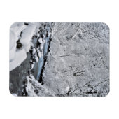Sneeuwwit stroompje landschappelijk, Oregon Magneet (Horizontaal)