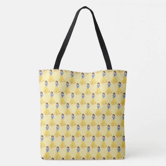 Sneeuwwit Tote Bag (Achterkant)