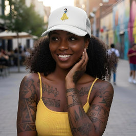 Sneeuwwit Trucker Pet