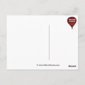 Sneeuwwitballon Briefkaart (Achterkant)