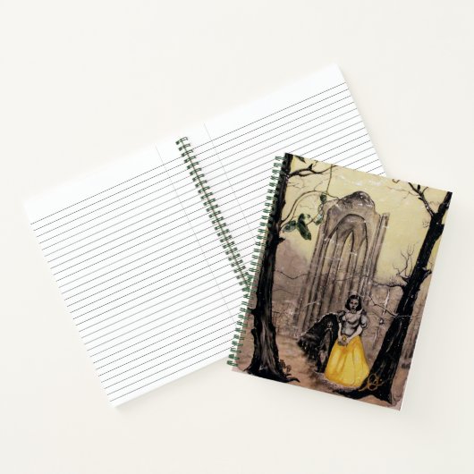 Sneeuwwitboek en 7-inch Dwarfs Schets Journal Notitieboek (Binnen)