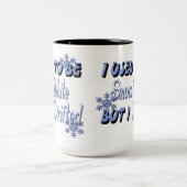 Sneeuwwitcitaat Mok Humor vrouwen (Center)