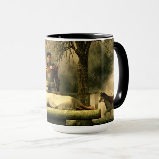 Sneeuwwitglas Mok (Voorkant rechts)