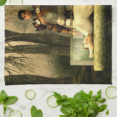 Sneeuwwitglas Theedoek (Gevouwen)