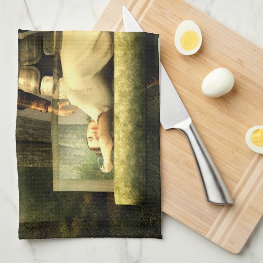 Sneeuwwitglas Theedoek (Quarter Fold)