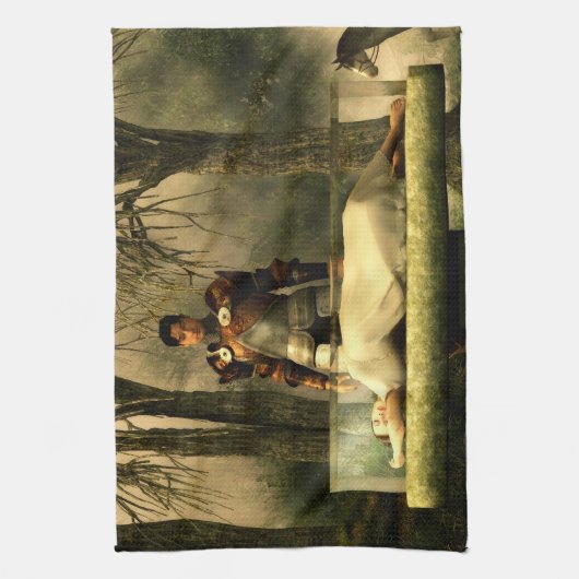 Sneeuwwitglas Theedoek (Verticaal)