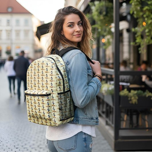 Sneeuwwitje bedrukte rugzak