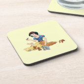 Sneeuwwitje Beverage Coaster Bier Onderzetter (Linkerzijde)