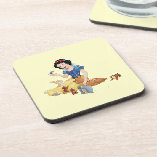 Sneeuwwitje Beverage Coaster Bier Onderzetter (Linkerzijde)