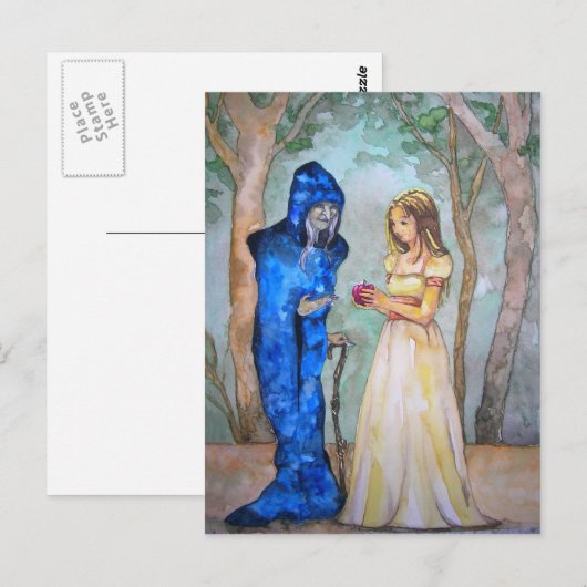 Sneeuwwitje (briefkaart) briefkaart (Voorkant / Achterkant)