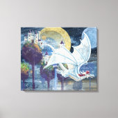 Sneeuwwitje Dragon Guardian Art Canvas Afdruk (Voorkant)