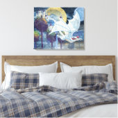 Sneeuwwitje Dragon Guardian Art Canvas Afdruk (Insitu (Slaapkamer))