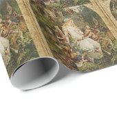 Sneeuwwitje Duits Sprookje Romance Art Cadeaupapier (Rol Hoek)