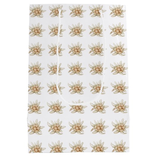 Sneeuwwitje Edelweiss Holiday Gift Bag Medium Cadeauzakje (Achterkant)