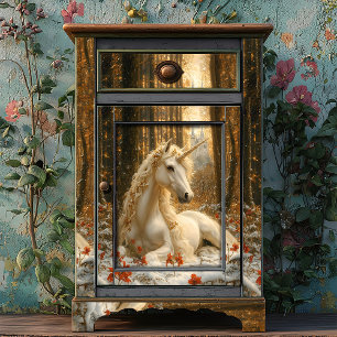 Sneeuwwitje Eenhoorn Winter Sprookjeskasteel Magic Tissuepapier