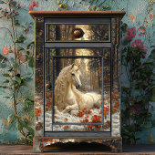 Sneeuwwitje Eenhoorn Winter Sprookjeskasteel Magic Tissuepapier