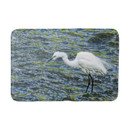 Sneeuwwitje Egret Stork Lake White Bird Badmat