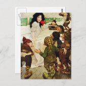 Sneeuwwitje en de zeven dwergen briefkaart (Voorkant / Achterkant)