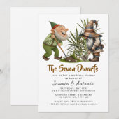 Sneeuwwitje en de Zeven Dwergen Kaart (Voorkant / Achterkant)