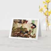 Sneeuwwitje en de Zeven Dwergen Kaart (Gele Bloem)