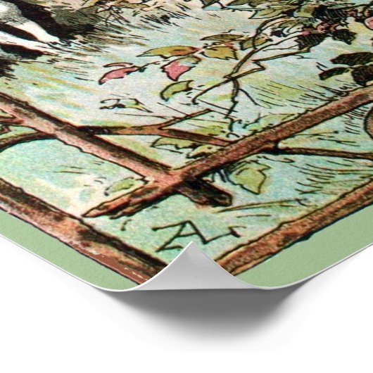 Sneeuwwitje en de zeven dwergen poster (Hoek)