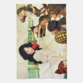 Sneeuwwitje en de zeven dwergen theedoek (Verticaal)