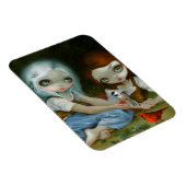 "Sneeuwwitje en Roos Rood" Flex Magnet Magneet (Rechterzijde)