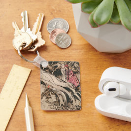 Sneeuwwitje en Roos Rood van Arthur Rackham Sleutelhanger