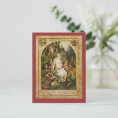 Sneeuwwitje en zeven oorten briefkaart (Staand voorkant)