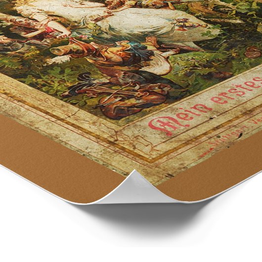 Sneeuwwitje en zeven oorten poster (Hoek)