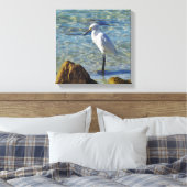 Sneeuwwitje Gret in Surf Canvas Afdruk (Insitu (Slaapkamer))