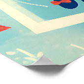 Sneeuwwitje in een glazen kist poster (Hoek)