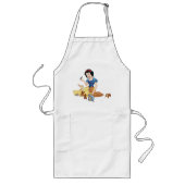 Sneeuwwitje lang Schort (Voorkant)