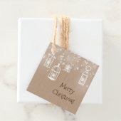 Sneeuwwitje lantaarns bedankjes labels (In situ)