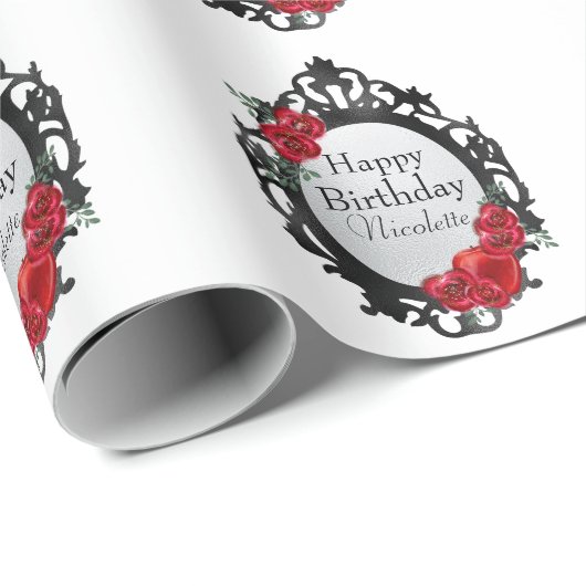 Sneeuwwitje Magic Mirror en Apple Cadeaupapier (Rol Hoek)