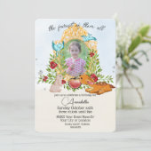 Sneeuwwitje, magie, aangepaste foto kaart (Staand voorkant)