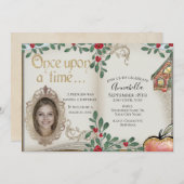 Sneeuwwitje magische spiegel kaart (Voorkant / Achterkant)